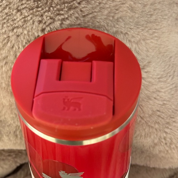 NWT Stanley Pink and Red Heart Valentine's Tumbler FLIP TOP MUG 16 oz - Picture 4 of 5